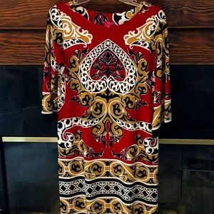 Multi-colored Sunny Leigh Sheath Dress
